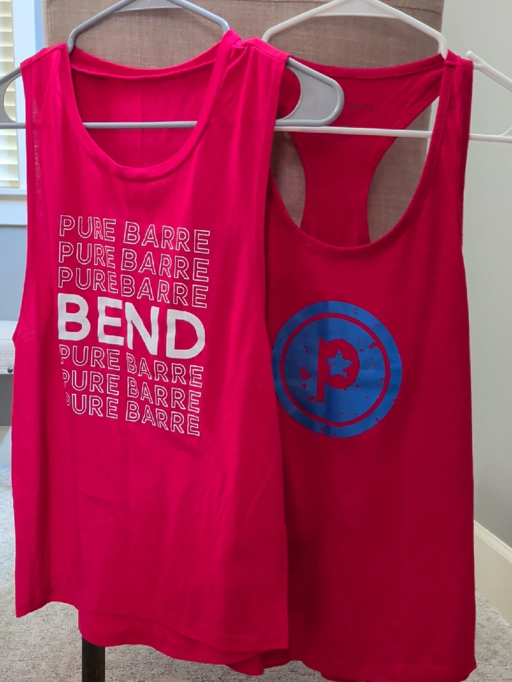 2 Pure Barre Tank Tops